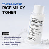 NIDA Youth-Boosting Rice Milky Toner