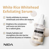 NIDA White Black Exfoliating Serum Duo Bundle