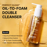 NIDA Perfect Clear™ Oil-to-Foam Double Cleanser