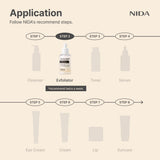 NIDA White Rice Whitehead Exfoliating Serum